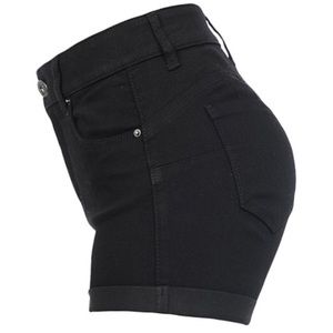 Butt Lifter High Rise Denim Shorts